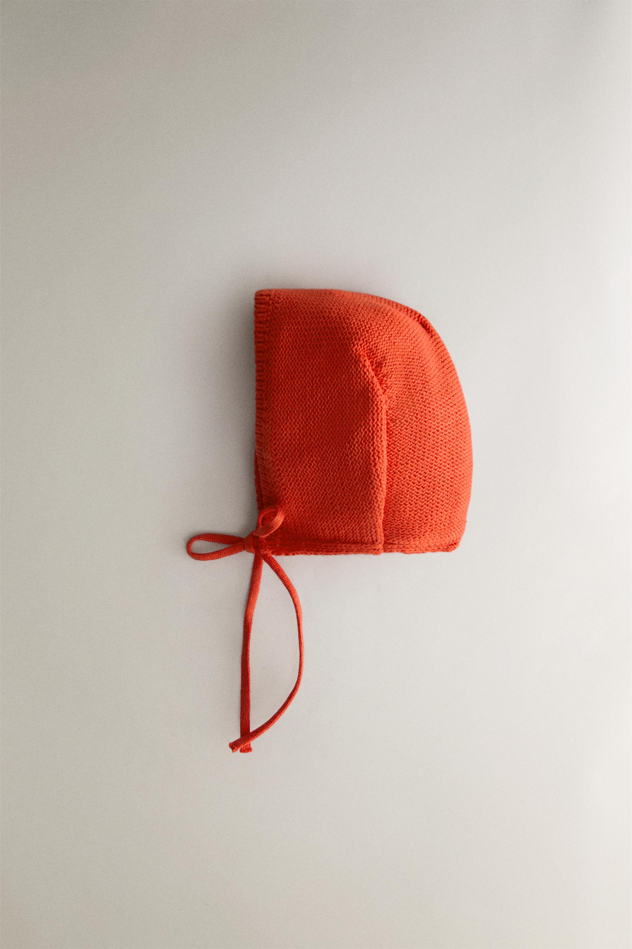 BABY KNIT BONNET